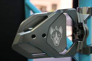 Cuero Race UTV Side Mirror Titanium - Dunes 2 Dezert SXS