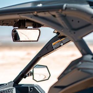 X3 Specific Super DELUXE 11" Offroad UTV Center Rearview Mirror - Dunes 2 Dezert SXS