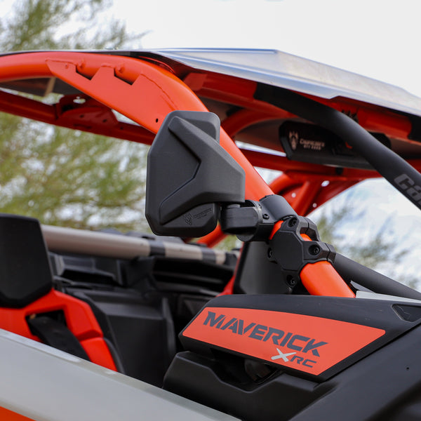 Offroad Rear View Side Mirror for UTV (Pack of 2) For 1.6" - 2" Roll Cage Bar - Dunes 2 Dezert SXS