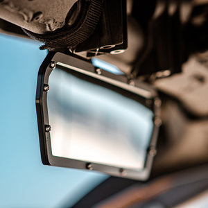 Replacement Glass for 11" Super Deluxe Center Mirror - Dunes 2 Dezert SXS