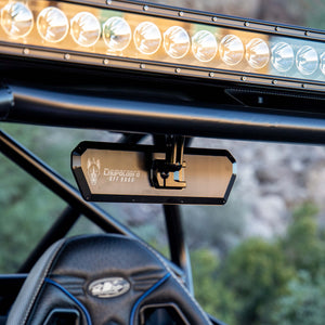 Super DELUXE 11" Offroad UTV Center Rearview Mirror - Dunes 2 Dezert SXS