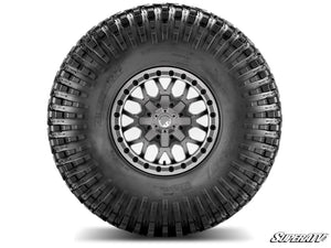 Cliffhanger rock tire staggered shoulder lugs for UTV rock crawling grip
