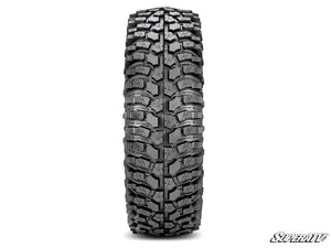 SuperATV Cliffhanger radial rock tire tread detail with center contact lugs