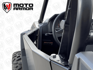 RZR XP/Turbo 2 Seat Aluminum Doors – Moto Armor - Dunes 2 Dezert SXS