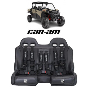 Commander Max Front Bench Seat With Harnesses (2021+) - Dunes 2 Dezert SXS