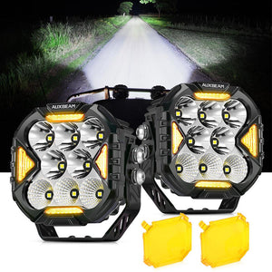 CUBE-Z 4” Combo LED Pod Lights with DRL & Turn Signal - Dunes 2 Dezert SXS