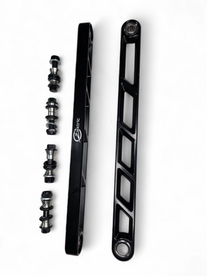 Elektric Off Road black anodized billet rear sway bar links for Can-Am Maverick R - product photo 7