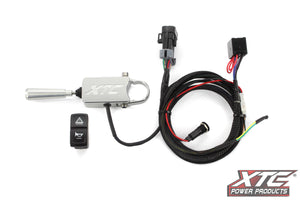 Auto Turn Signal Kit W/ Billet Lever And Front Drl Lights Kaw