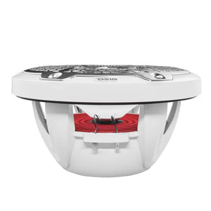 DS18 NXL-M Series Spkr w/ RGB LED Lights 10in 2-Way 200 Watts RMS 4 ohm Wht Grill Detached w/ Cover