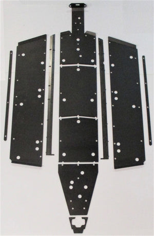 Trail Armor Full Skids for Polaris General 4 1000 - Dunes 2 Dezert SXS