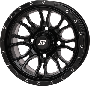 Fusion Wheel 12x7 5+2 4/110 Gloss Black