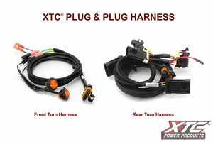 Can-Am Commander self-canceling turn signal system with billet lever and amber LED lights