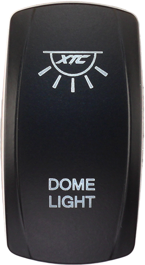 Dome Light rocker switch cover for Contura V, fits XTC, sPod, and Daystar panels—rocker only, switch not included