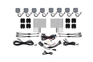 Stage Series RGBW LED Rock Light Kit (8-Pack) - Dunes 2 Dezert SXS