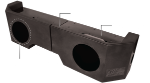 Can-Am® Defender 2400W Dual 10"Subwoofer Kit | UTVS-DEF-SUB-2400-2 - Dunes 2 Dezert SXS