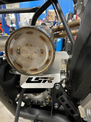 Polaris PRO R Differential Heat Shield - Dunes 2 Dezert SXS