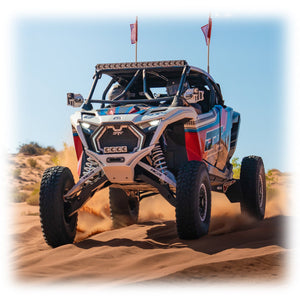 DRT Polaris RZR Pro R /Pro S/Turbo R 2022+ V2.0 Front Winch Bumper - Dunes 2 Dezert SXS