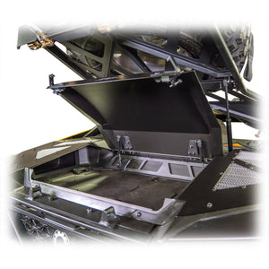 Can-Am 2024+ Maverick R Aluminum Trunk Enclosure - Dunes 2 Dezert SXS