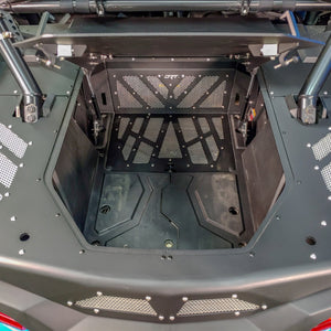 DRT RZR XP 1000 / Turbo 2014+ Aluminum Trunk Enclosure - Dunes 2 Dezert SXS
