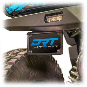 DRT Polaris 2024+ Xpedition Rear Bumper License Plate Bracket - Dunes 2 Dezert SXS