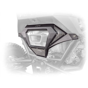 DRT RZR Pro R 2022+ Aluminum Exhaust Cover - Dunes 2 Dezert SXS
