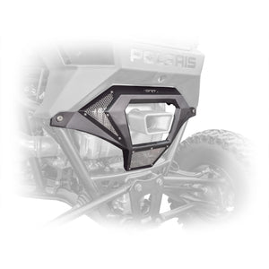 DRT RZR Pro R 2022+ Aluminum Exhaust Cover - Dunes 2 Dezert SXS
