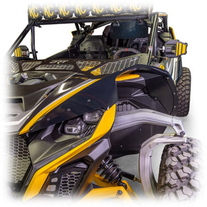 DRT Can-Am 2024+ Maverick R Front Fender Kit - Dunes 2 Dezert SXS