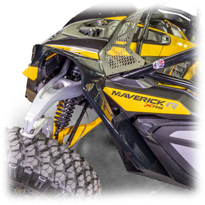 DRT Can-Am 2024+ Maverick R Front Fender Kit - Dunes 2 Dezert SXS