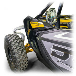 DRT Can-Am 2024+ Maverick R Front Fender Kit - Dunes 2 Dezert SXS