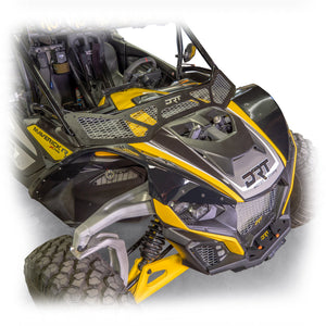 DRT Can-Am 2024+ Maverick R Front Fender Kit - Dunes 2 Dezert SXS