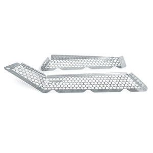 DRT Polaris RZR Pro XP/ Pro R/Turbo R  Aluminum Rear Fender Screen set - Dunes 2 Dezert SXS