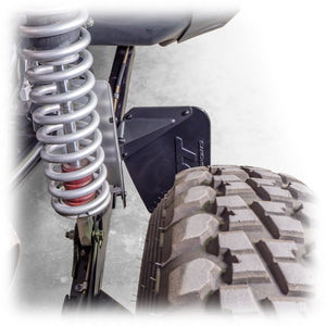 Polaris RZR Pro XP Billet Aluminum Rock Guards - Dunes 2 Dezert SXS