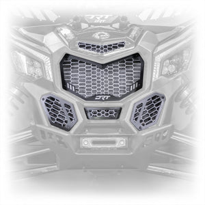 Can-Am X3 2017+ V2 Front Grill Kit 5-piece - Dunes 2 Dezert SXS