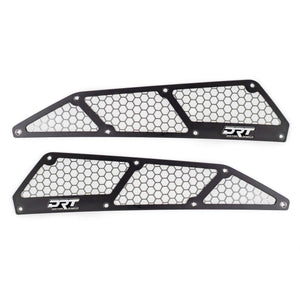 Kawasaki Teryx KRX/4 1000 Air Intake Vent Cover Set (Black/Raw) - Dunes 2 Dezert SXS