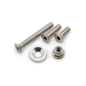 DRT Fender/Rock Washer & Hardware Dress Up Kit - Raw Aluminum - Dunes 2 Dezert SXS