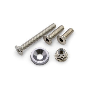 DRT Fender/Rock Washer & Hardware Dress Up Kit - Raw Aluminum - Dunes 2 Dezert SXS