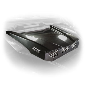 DRT RZR Pro XP / Pro R / Turbo R 2020-2024 Pro Series V2.0 Hood Scoop - Black - Dunes 2 Dezert SXS