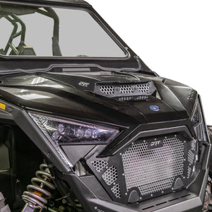 DRT RZR Pro XP / Pro R / Turbo R 2020-2024 Pro Series V2.0 Hood Scoop - Black - Dunes 2 Dezert SXS