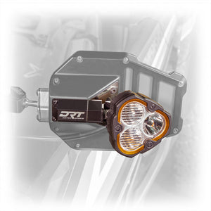 DRT Aluminum Tactical Mirror Light Bracket Kit - Dunes 2 Dezert SXS