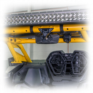 DRT Can-Am Maverick X3 / R Center Mirror Tab Cover Plate for OEM Cage - Dunes 2 Dezert SXS