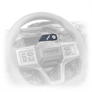 DRT Polaris RZR 2020+ Steering Wheel Single Push-To-Talk Plate - Dunes 2 Dezert SXS