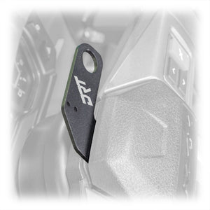 DRT Polaris RZR 2020+ Steering Wheel Single Push-To-Talk Plate - Dunes 2 Dezert SXS