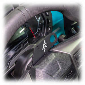 DRT Polaris RZR 2020+ Steering Wheel Single Push-To-Talk Plate - Dunes 2 Dezert SXS