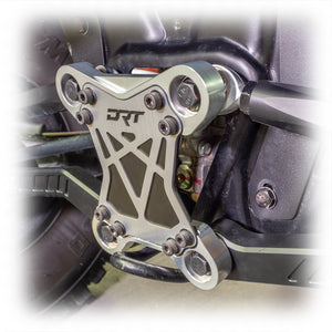 DRT Polaris RZR 2017+ XP1000/4 3-PC Radius Rod Reinforcement Plate (M12) - Dunes 2 Dezert SXS