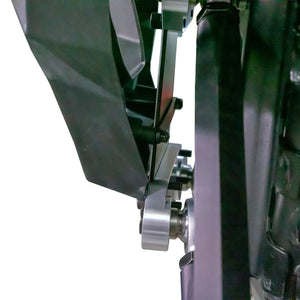 DRT Pro R/Turbo R  3-PC Radius Rod Reinforcement Plate - Dunes 2 Dezert SXS