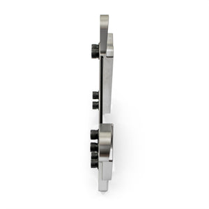 DRT Turbo S 3-PC Radius Rod Reinforcement Plate - Dunes 2 Dezert SXS