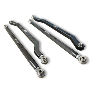 DRT Motorsports Polaris 2024+ RZR XP 1000/4 Billet Aluminum High Clearance Radius Rod Set - Dunes 2 Dezert SXS
