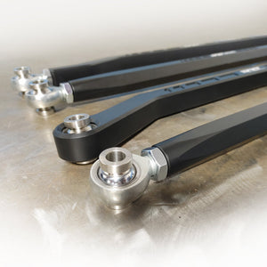 DRT Motorsports Polaris 2024+ RZR XP 1000/4 Billet Aluminum High Clearance Radius Rod Set - Dunes 2 Dezert SXS
