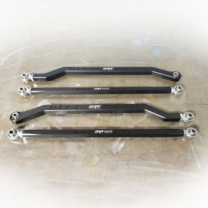 DRT Motorsports Polaris Pro R/Turbo R Billet Aluminum High Clearance Radius Rod Set - Dunes 2 Dezert SXS