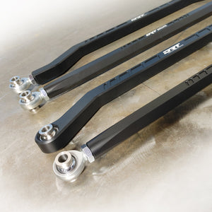 DRT Motorsports Polaris Pro R/Turbo R Billet Aluminum High Clearance Radius Rod Set - Dunes 2 Dezert SXS